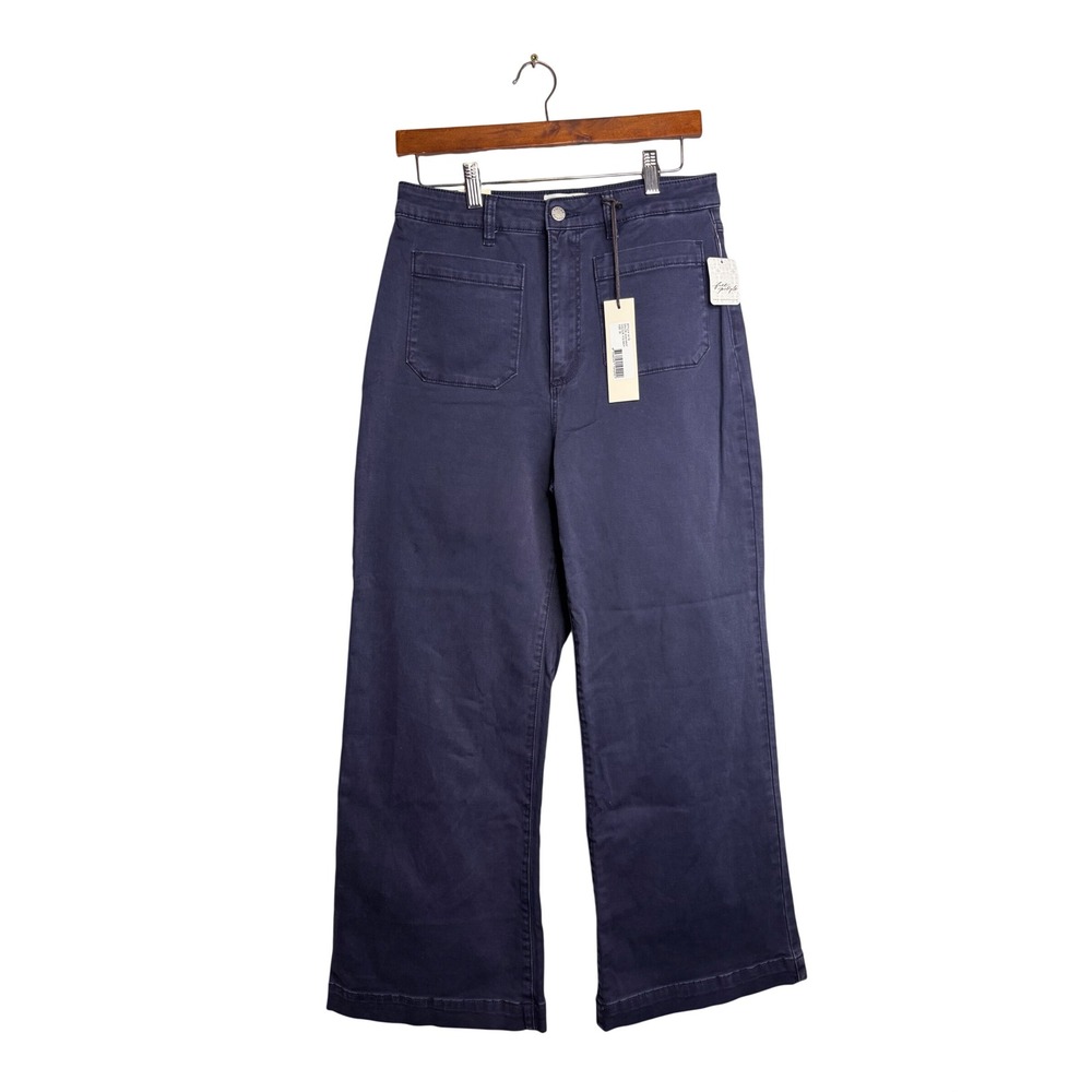 Rolla's Sailor Jean Navy High Rise Wide Leg Pants Size 30 NWT